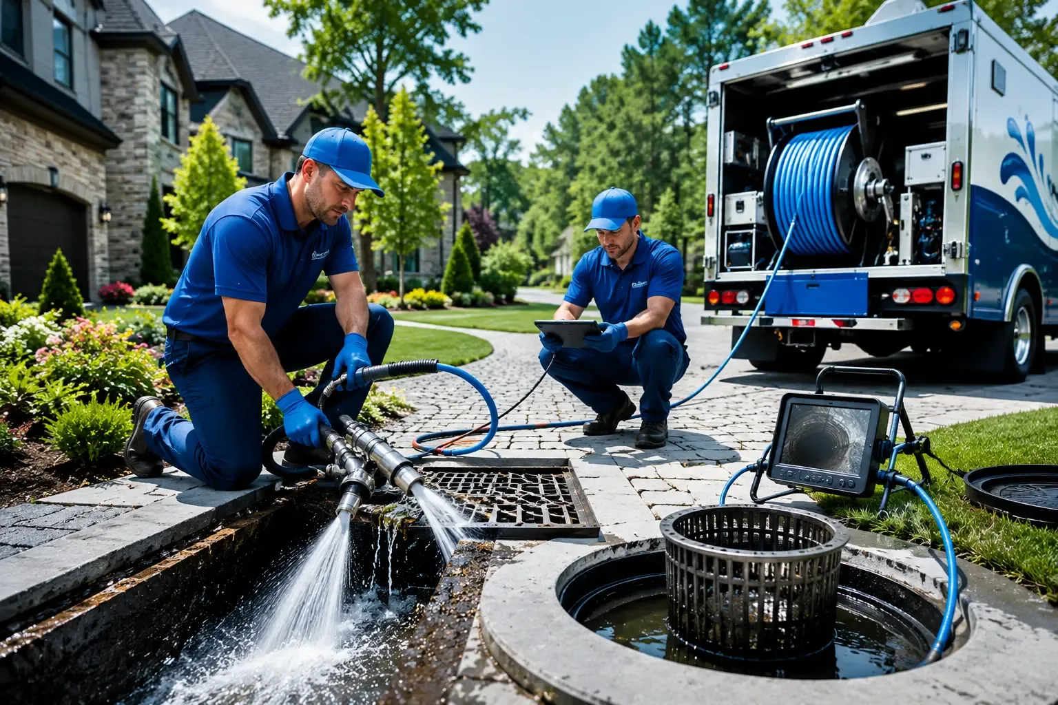 Local outdoor drain cleaning professionals in Webster, IA